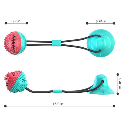Liora Pets Suction Ball Interactive Dog Toy