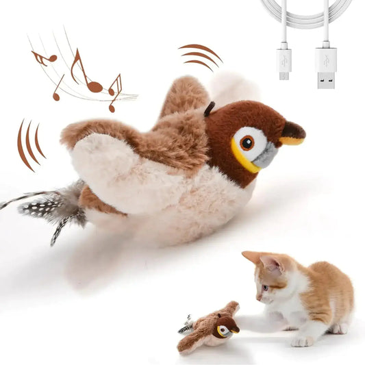Liora Pets Flapping Bird Toy